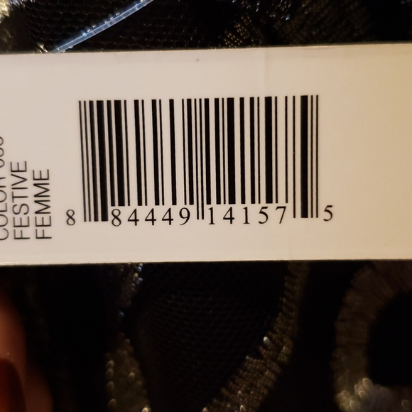 Black and shimmering silver cocktail dress size 16 - Picture 13 of 13